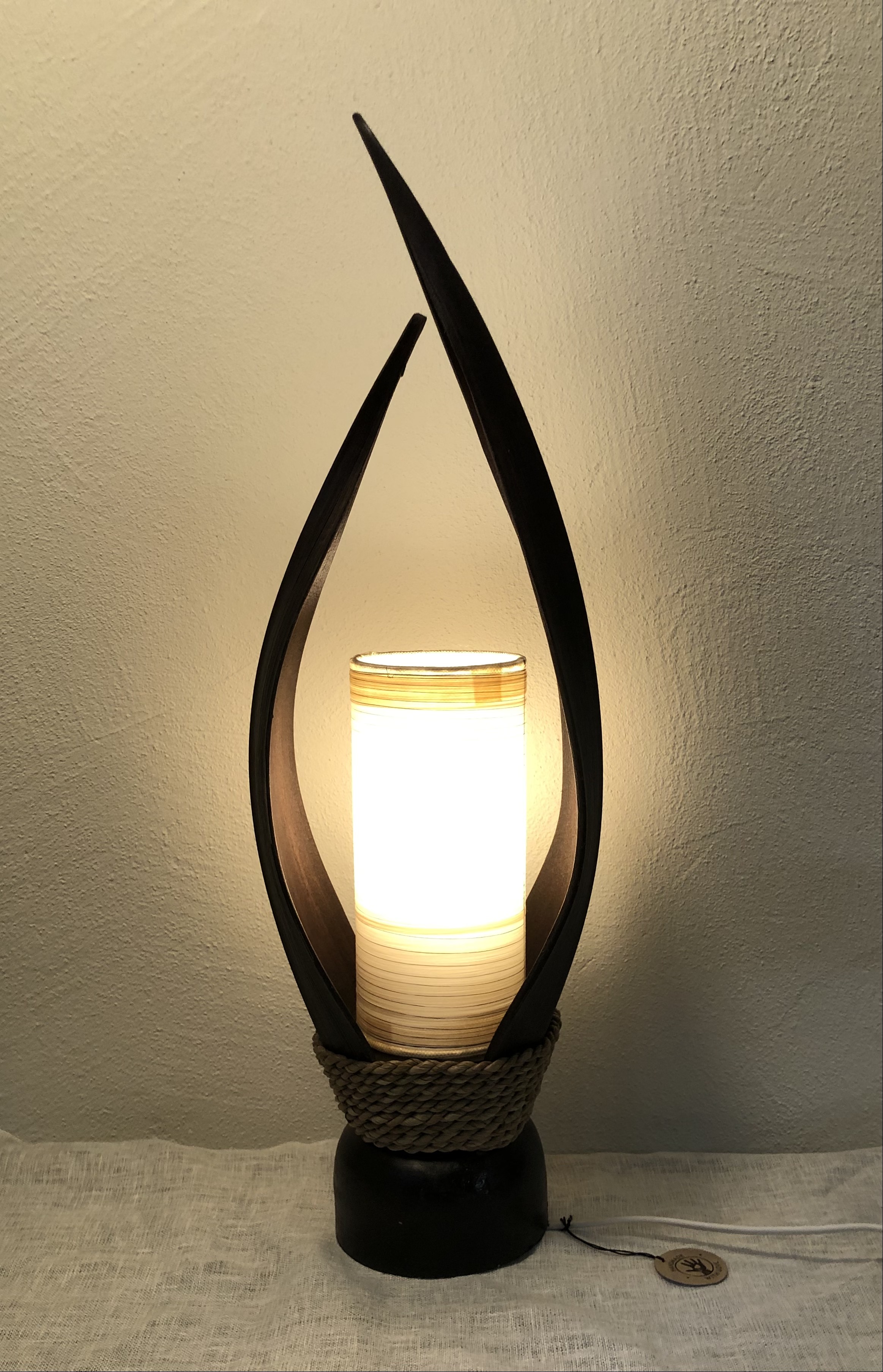 Lampa Bambublad